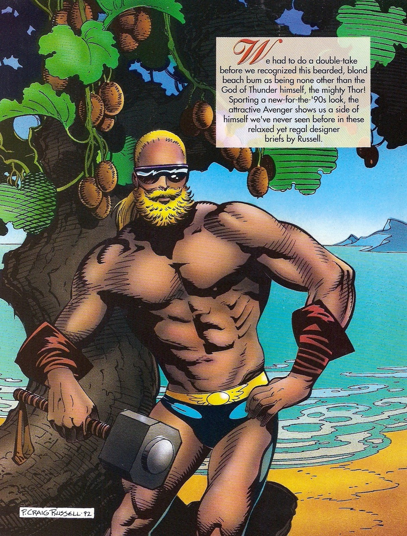 Illustration for article titled The non-stop erotic thrills of the 1990s Marvel Swimsuit Specials